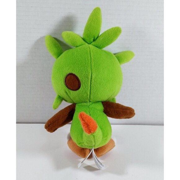 Pokemon XY Chespin Plush Toy Stuffed Animal 7" Tomy 2013 - Picture 3 of 4